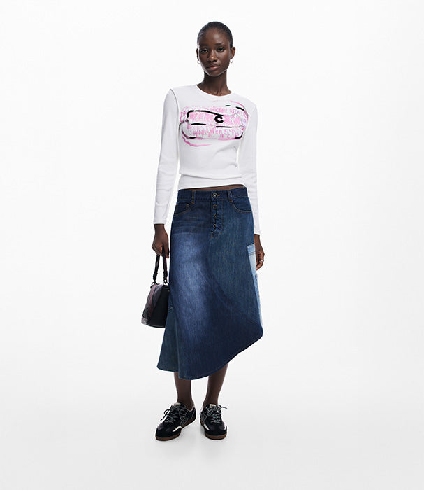 דזיגואל חולצה ארוכה לנשים