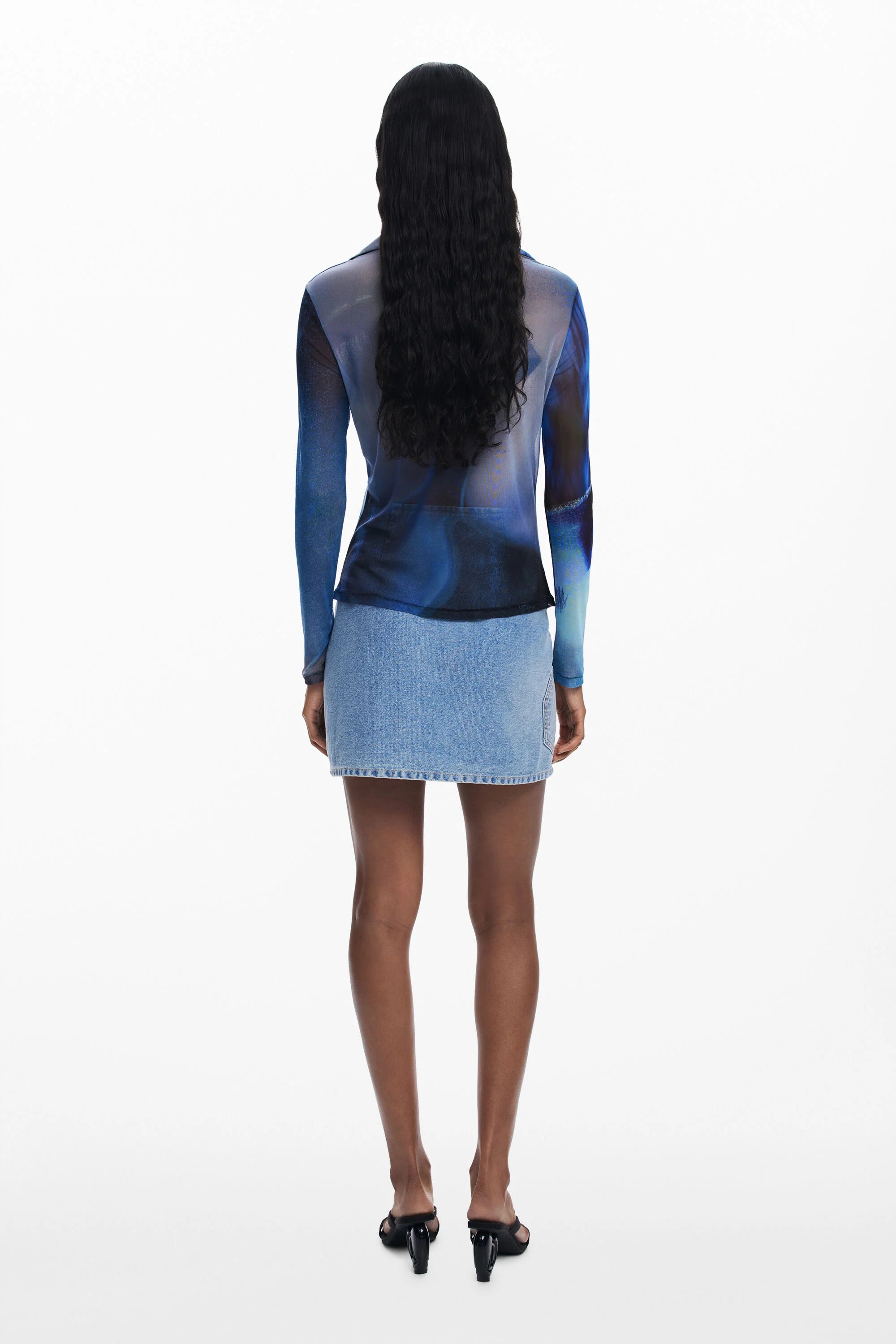 דזיגואל חולצה מכופתרת לנשים