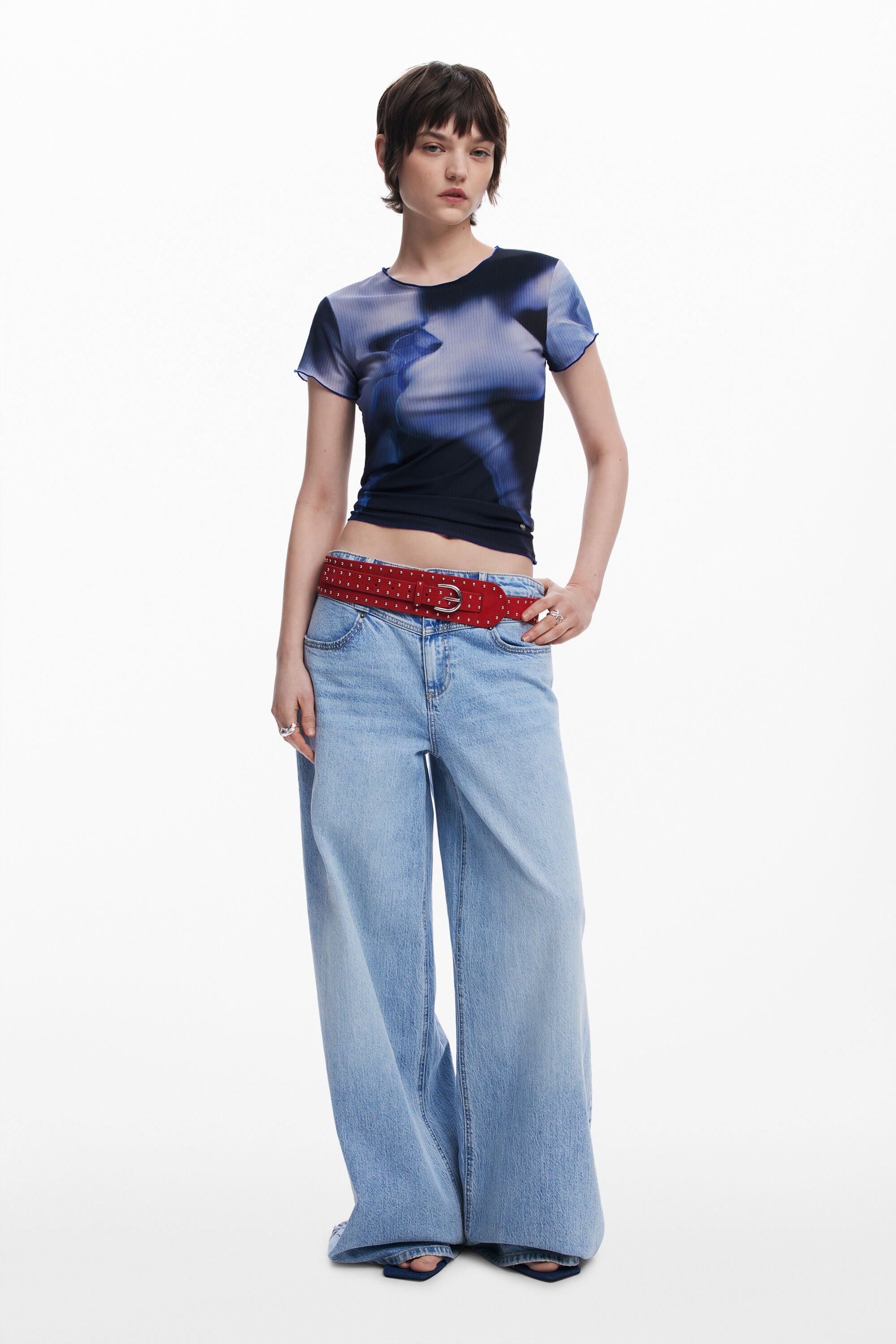 דזיגואל חולצה קצרה לנשים