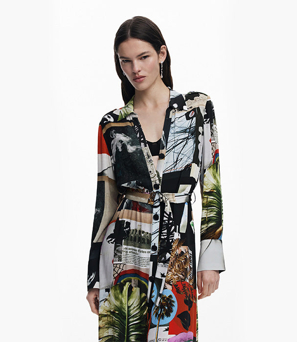 דזיגואל שמלת מידי לנשים