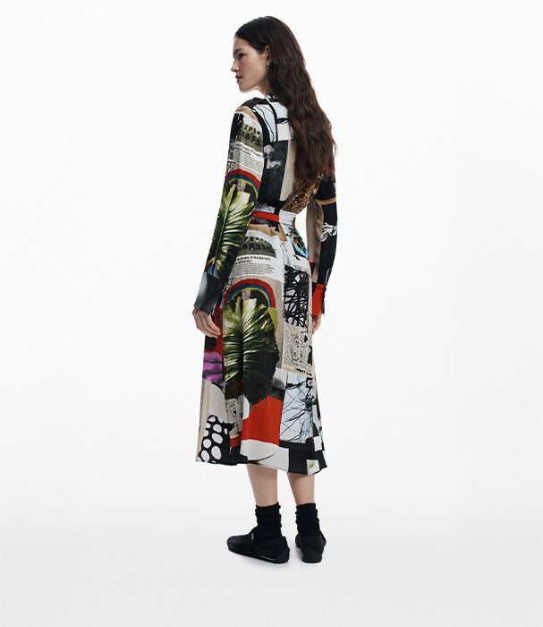 דזיגואל שמלת מידי לנשים