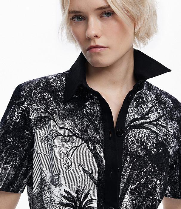 דזיגואל שמלת מיני לנשים - CHOZEN