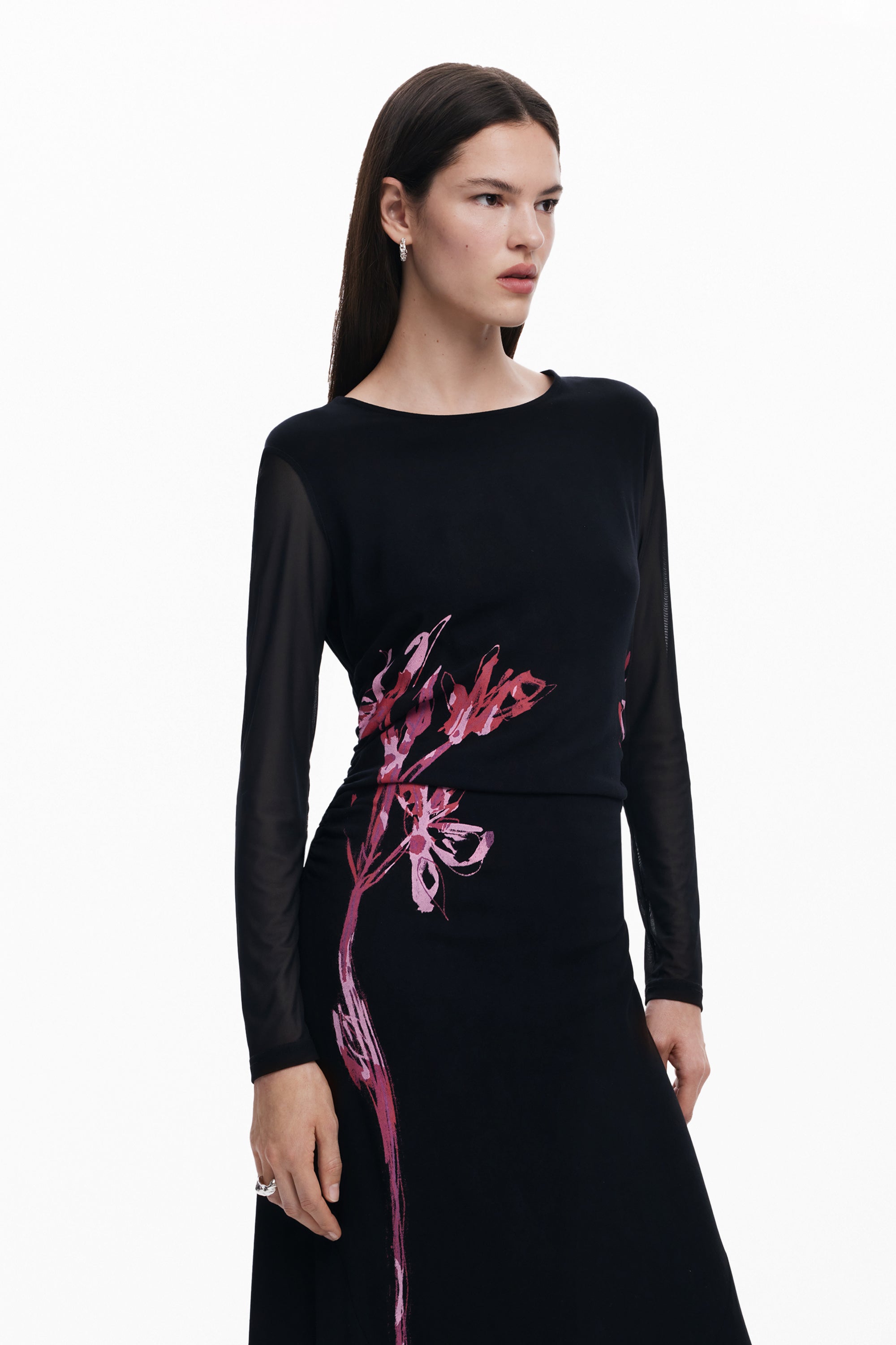 דזיגואל שמלת מקסי לנשים - CHOZEN