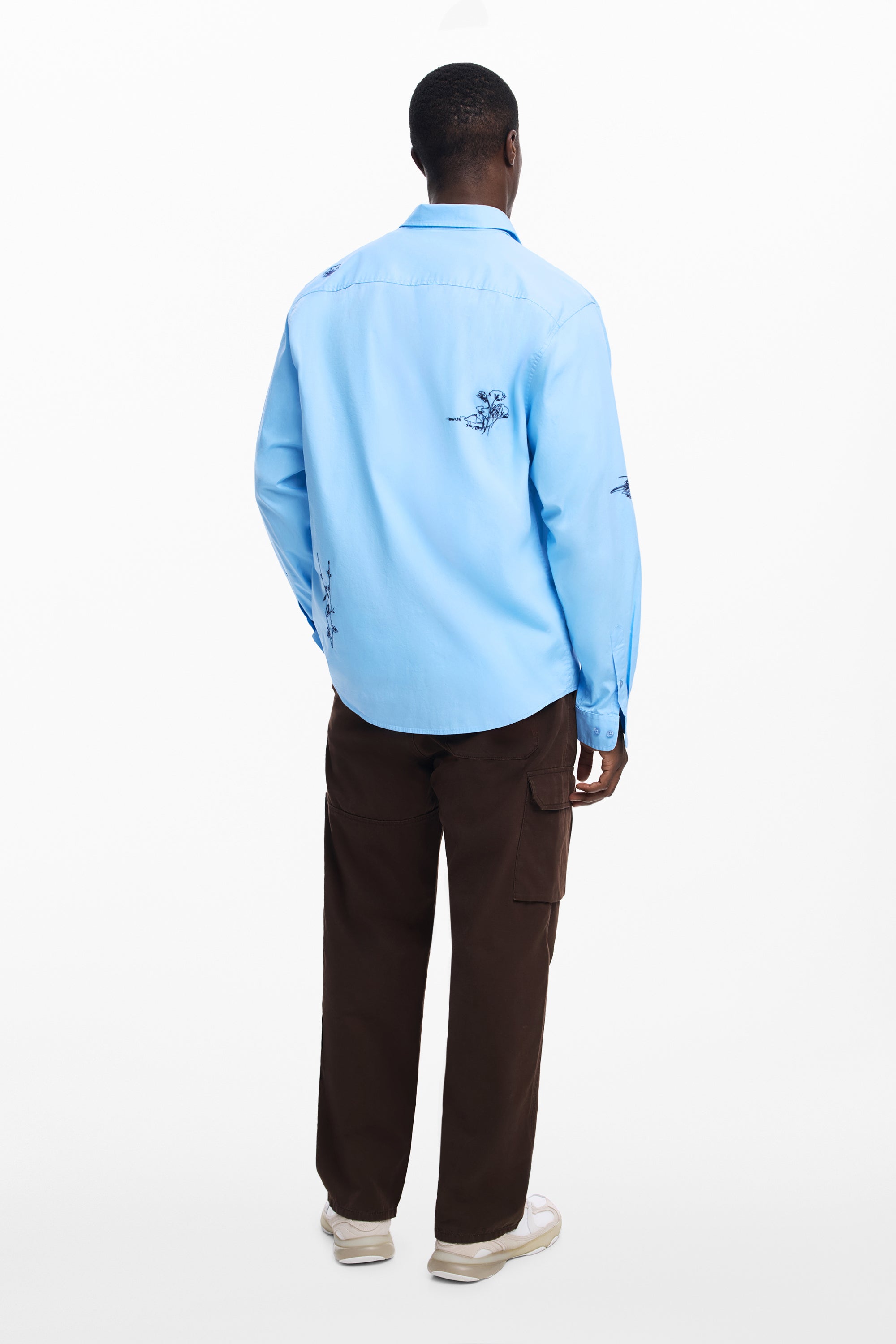 דזיגואל חולצה מכופתרת לגברים