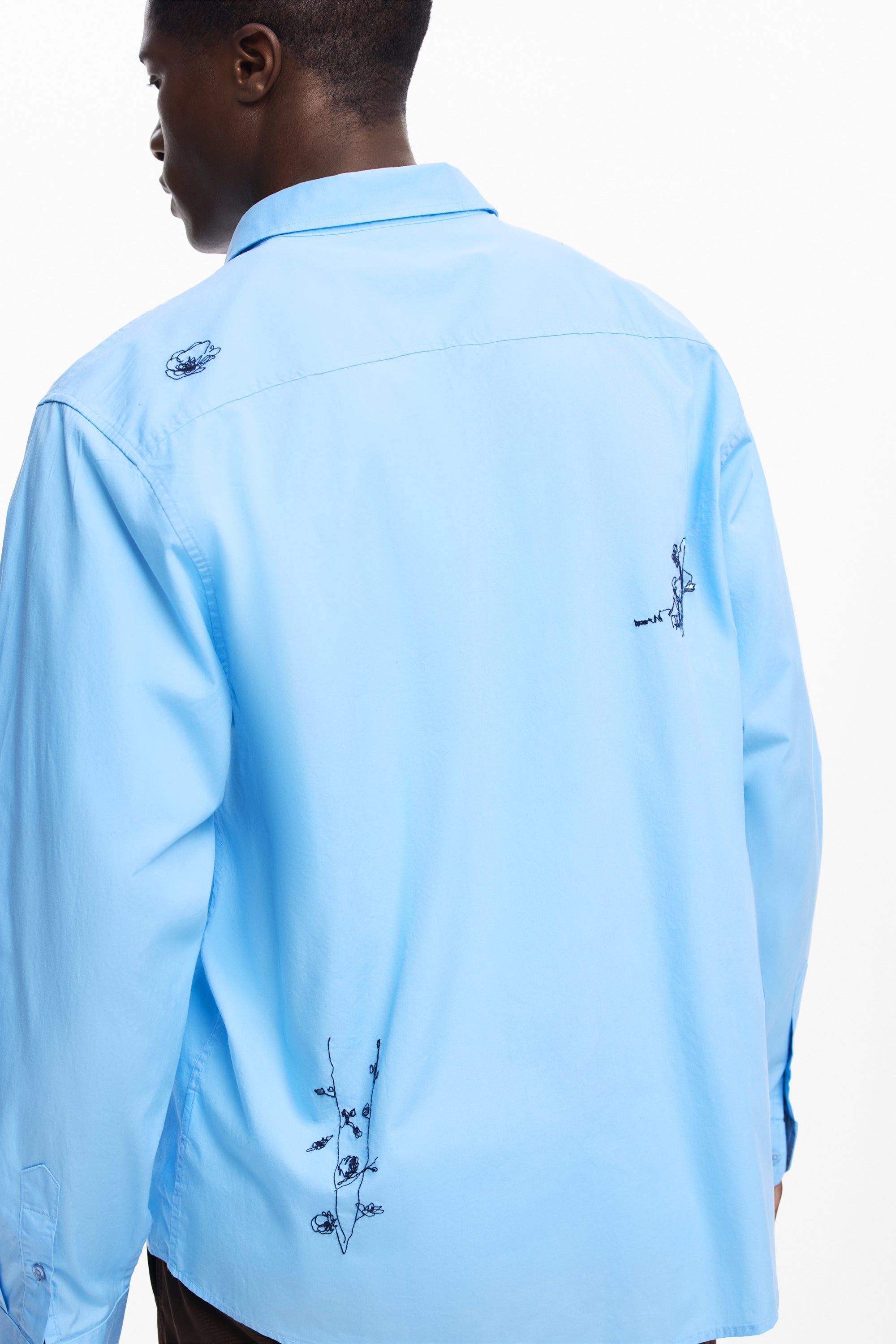 דזיגואל חולצה מכופתרת לגברים