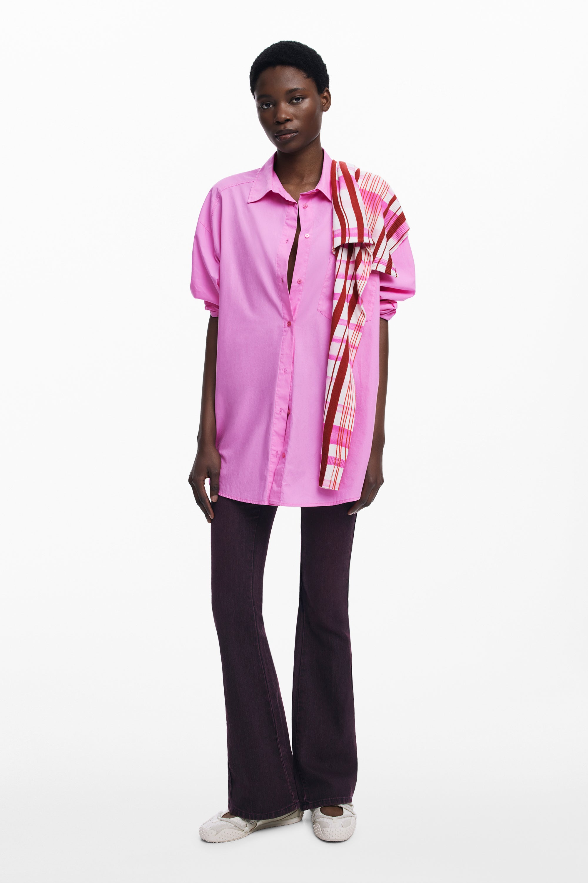 דזיגואל חולצה מכופתרת לנשים