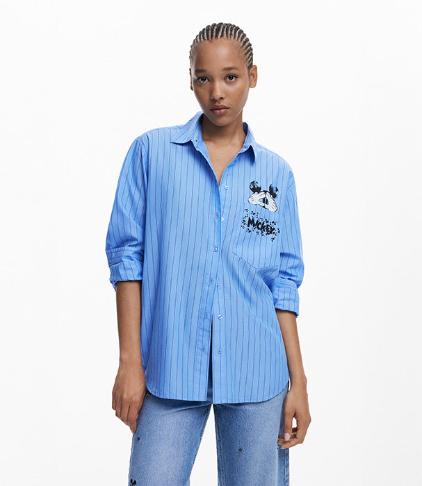 דזיגואל חולצה מכופתרת לנשים