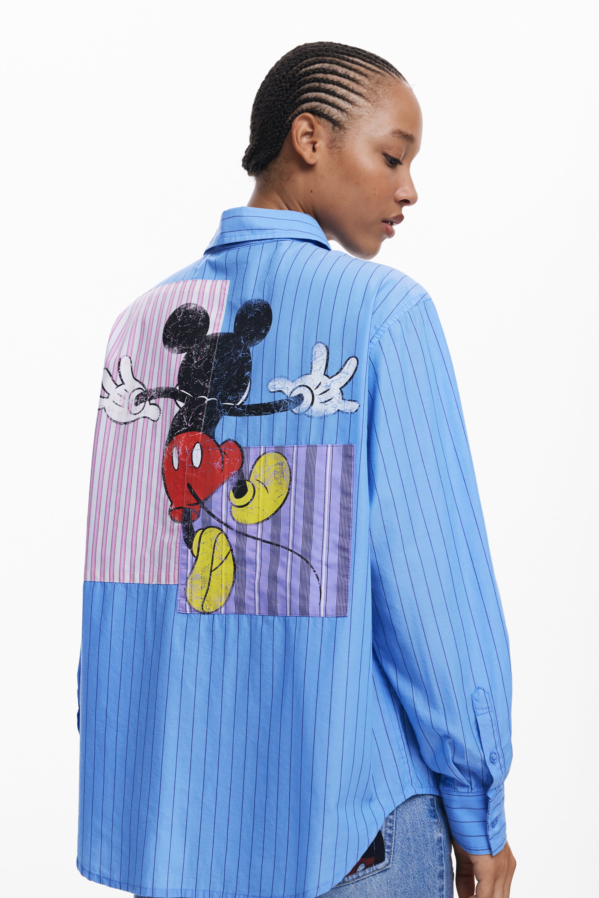 דזיגואל חולצה מכופתרת לנשים