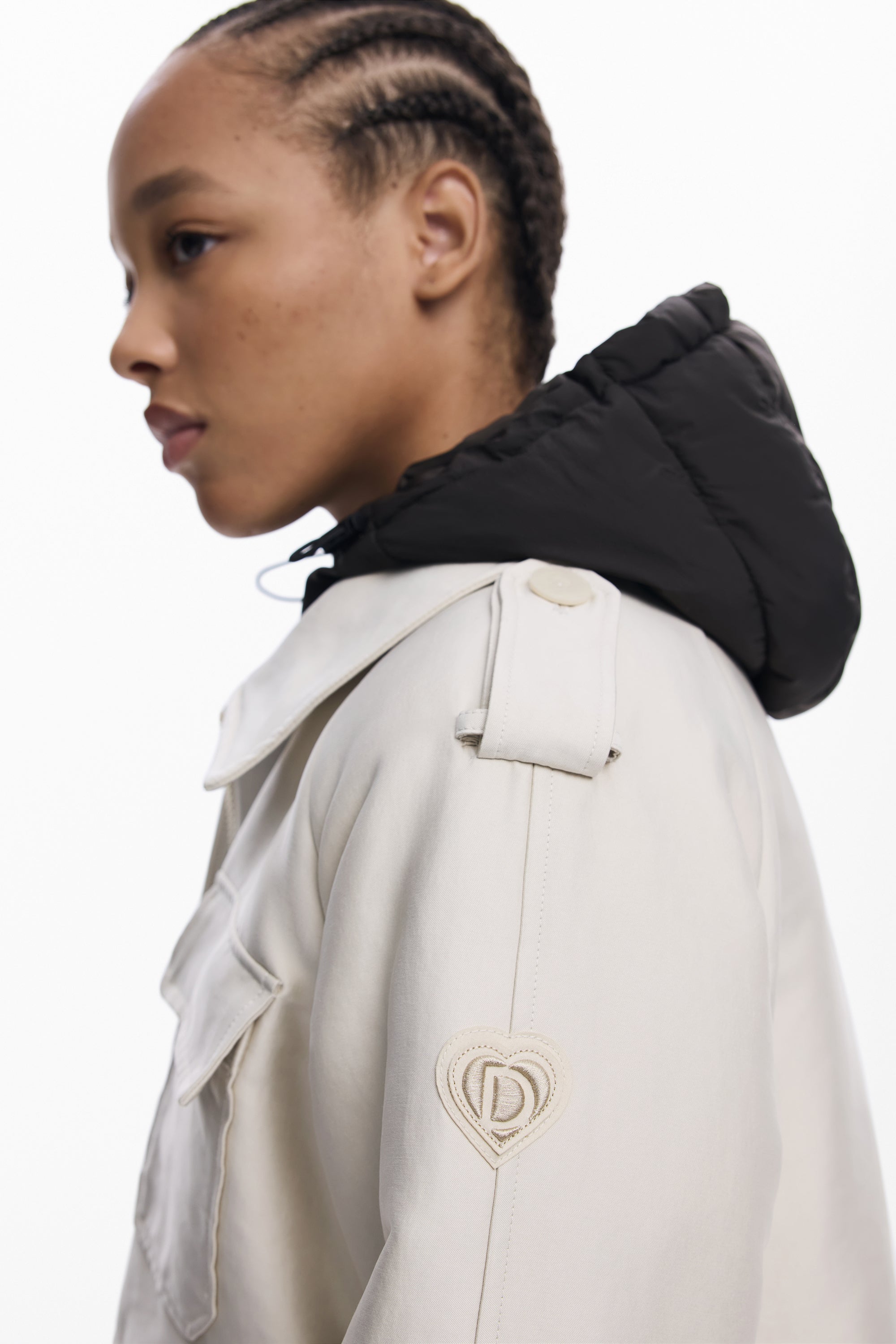 דזיגואל מעיל טרנץ' לנשים