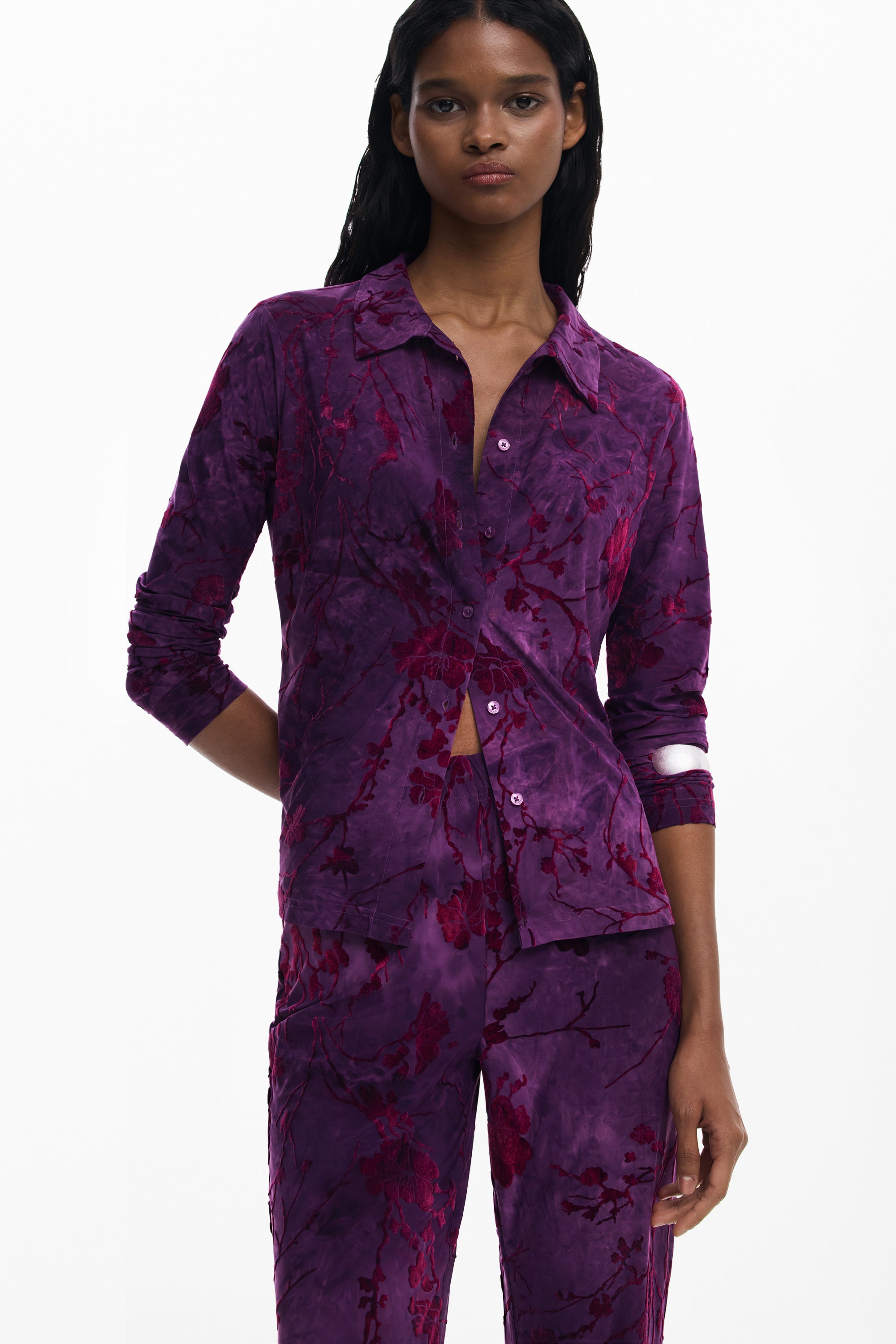 דזיגואל מכנסיים מתרחבים לנשים