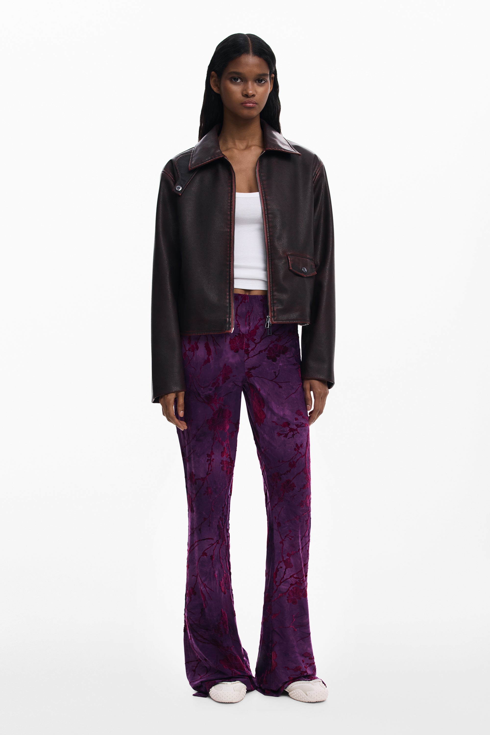 דזיגואל מכנסיים מתרחבים לנשים