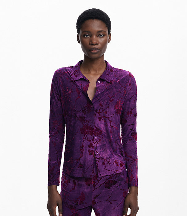 דזיגואל חולצה מכופתרת לנשים