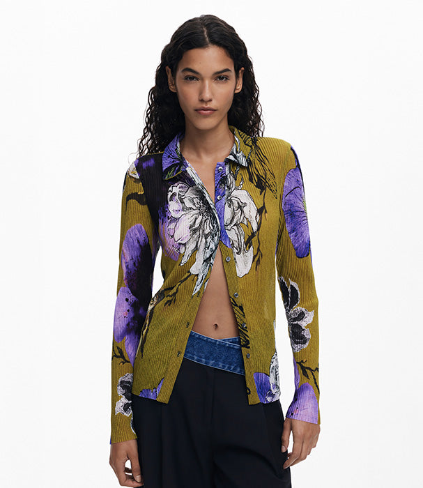 דזיגואל חולצה מכופתרת לנשים