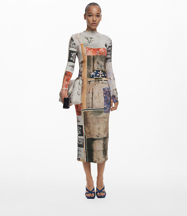 דזיגואל שמלת מקסי לנשים