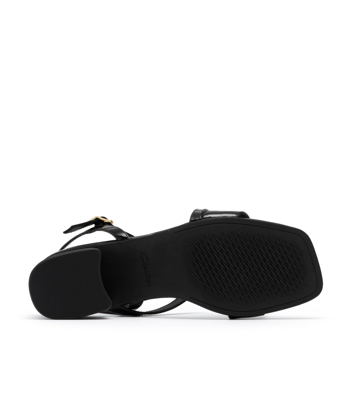 קלארקס נעלי עקב Serina35 Strap לנשים - שחור