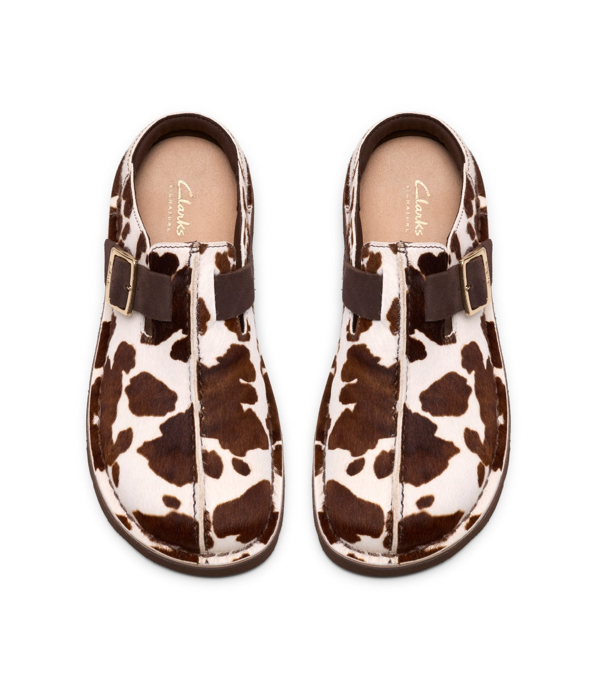 קלארקס סנדלים SOLSBURY MULE לנשים - Cow Print