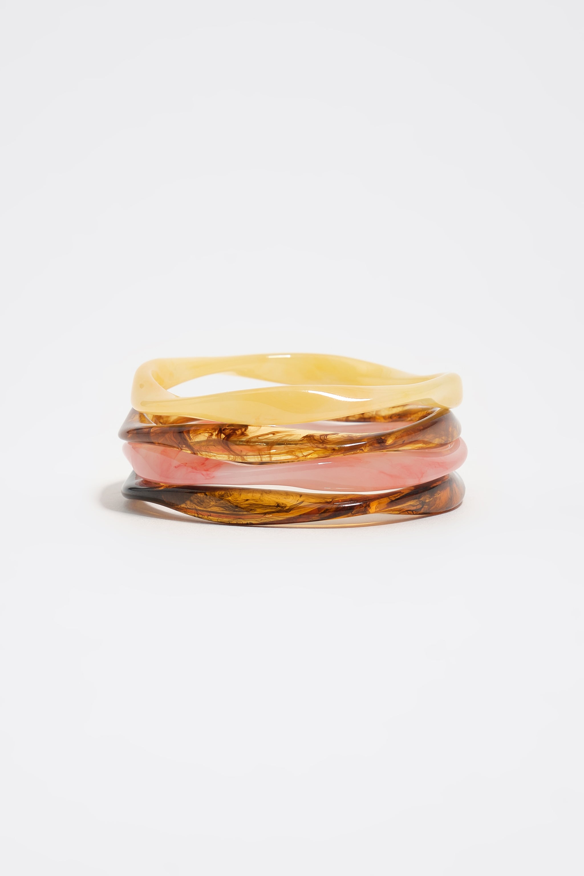 בימבה אי לולה סט 4 צמידים קשיחים לנשים