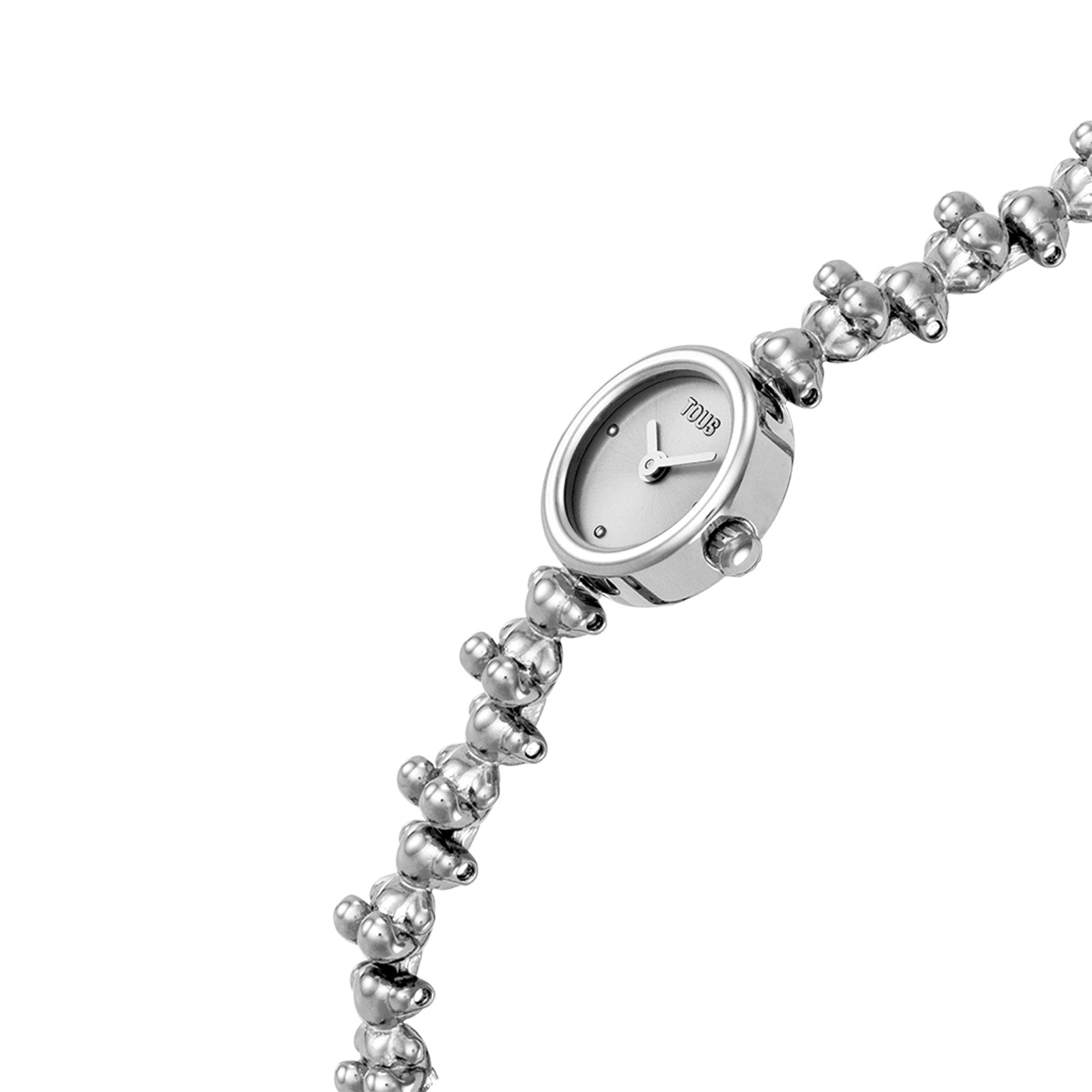 טואוס שעון אנלוגי Bold Bear Round בשילוב צמיד מפלדה