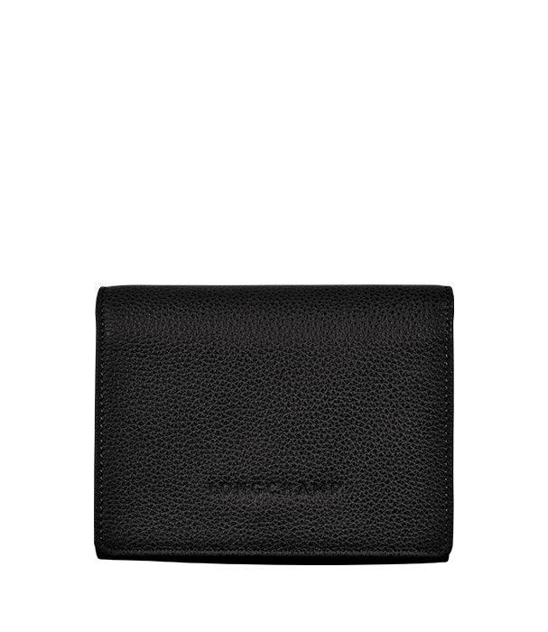 ארנק עור שחור יוקרתי בעיצוב מודרני, CHOZEN, מבית קבוצת אלפא