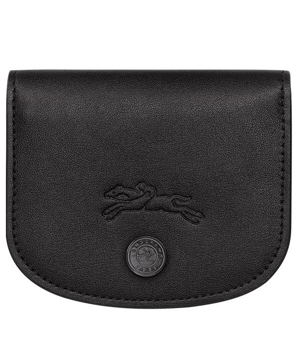 ארנק עור שחור איכותי, עיצוב אלגנטי עם לוגו מובלט, מבית CHOZEN מותגים מובילים