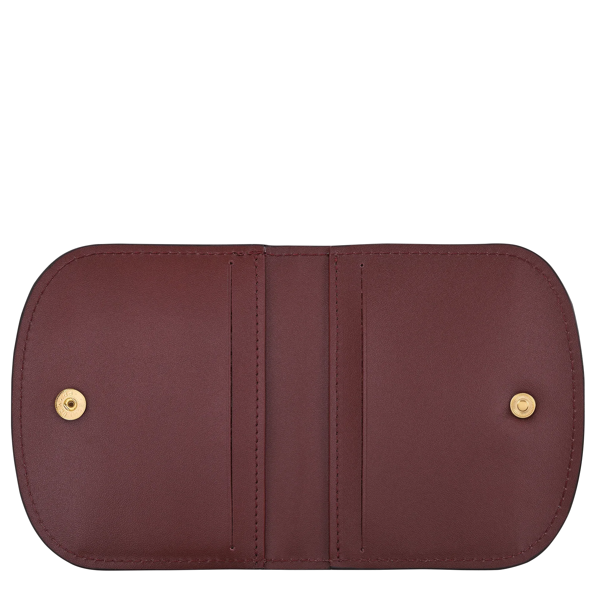 ארנק עור חום פתוח עם סוגר זהב, עיצוב יוקרתי מבית מותגים באתר CHOZEN