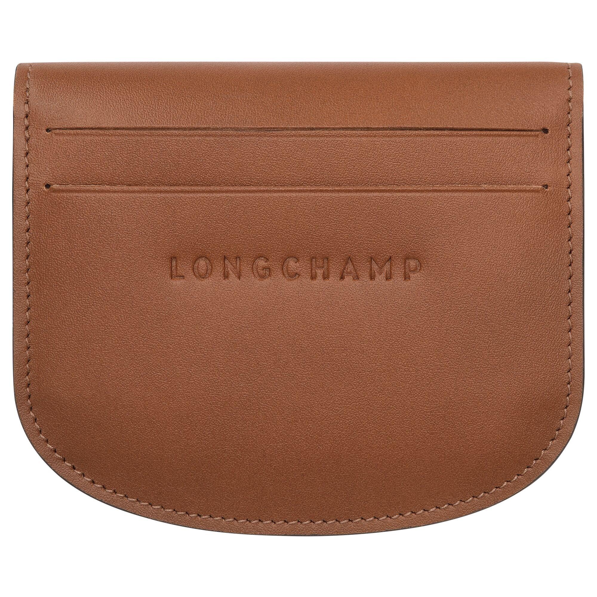 ארנק עור חום בעיצוב אלגנטי LONGCHAMP, אביזר יוקרה מבית CHOZEN