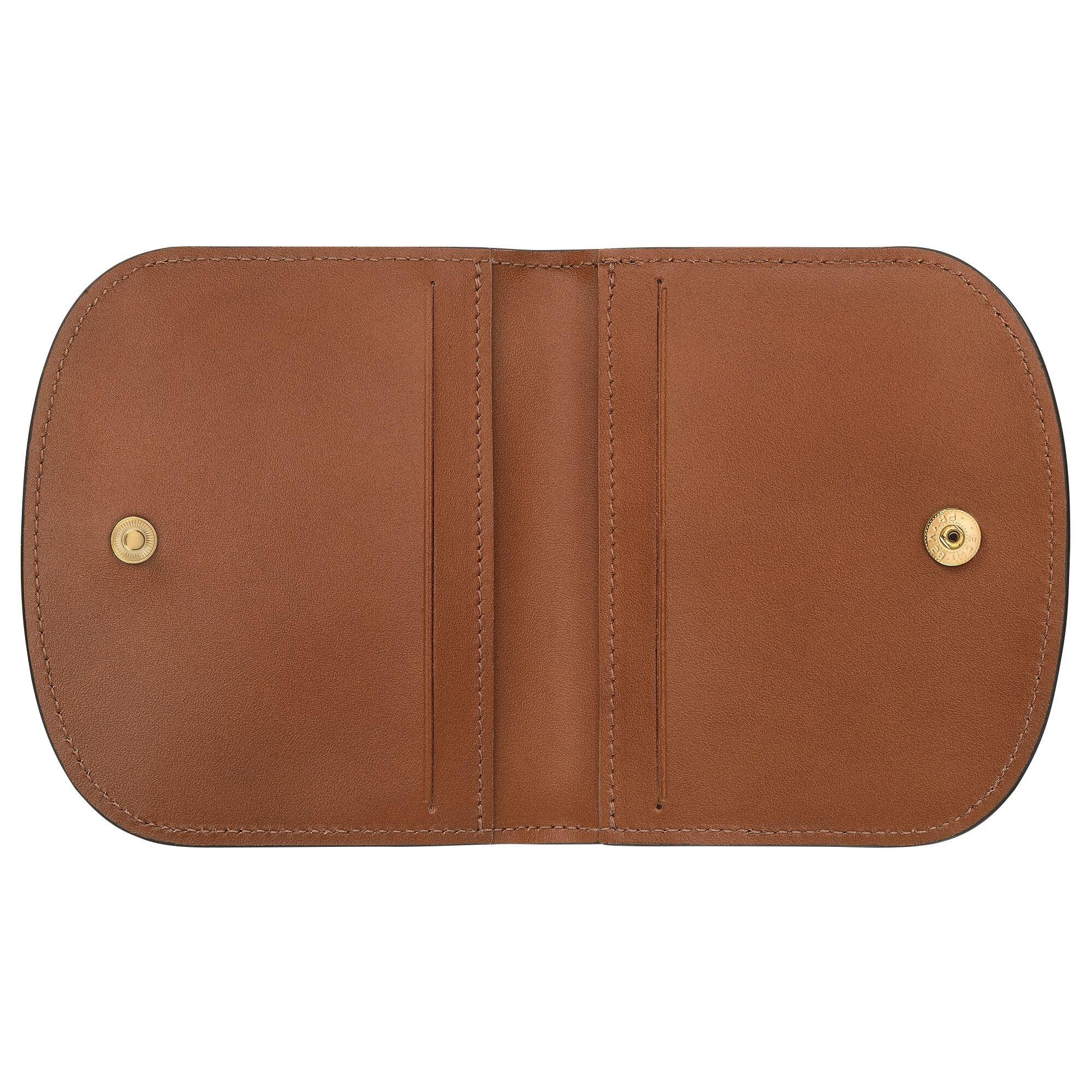 ארנק עור חום פתוח יוקרתי עם תפרים זהובים, CHOZEN, מהיבואן הרשמי קבוצת אלפא