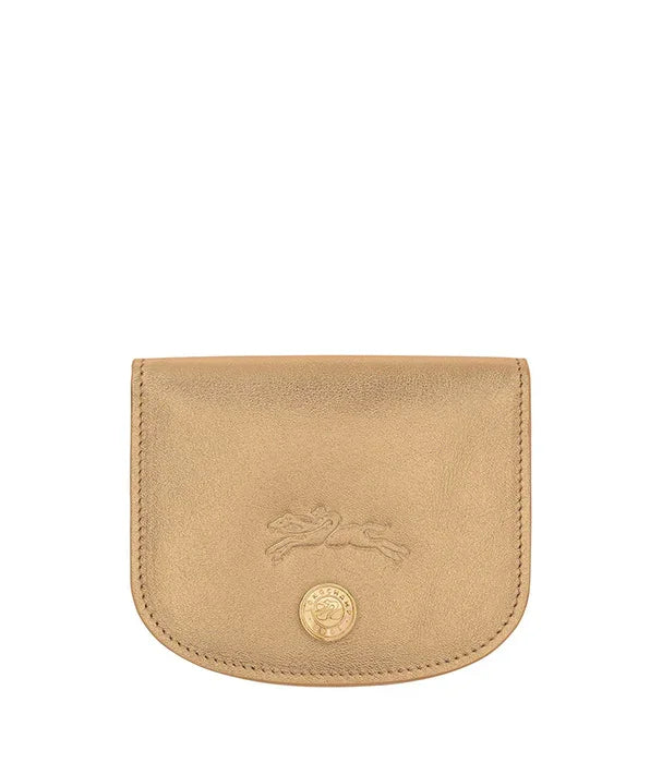 ארנק עור קטן זהב עם סמל מוטבע, אביזר יוקרה CHOZEN מבית קבוצת אלפא