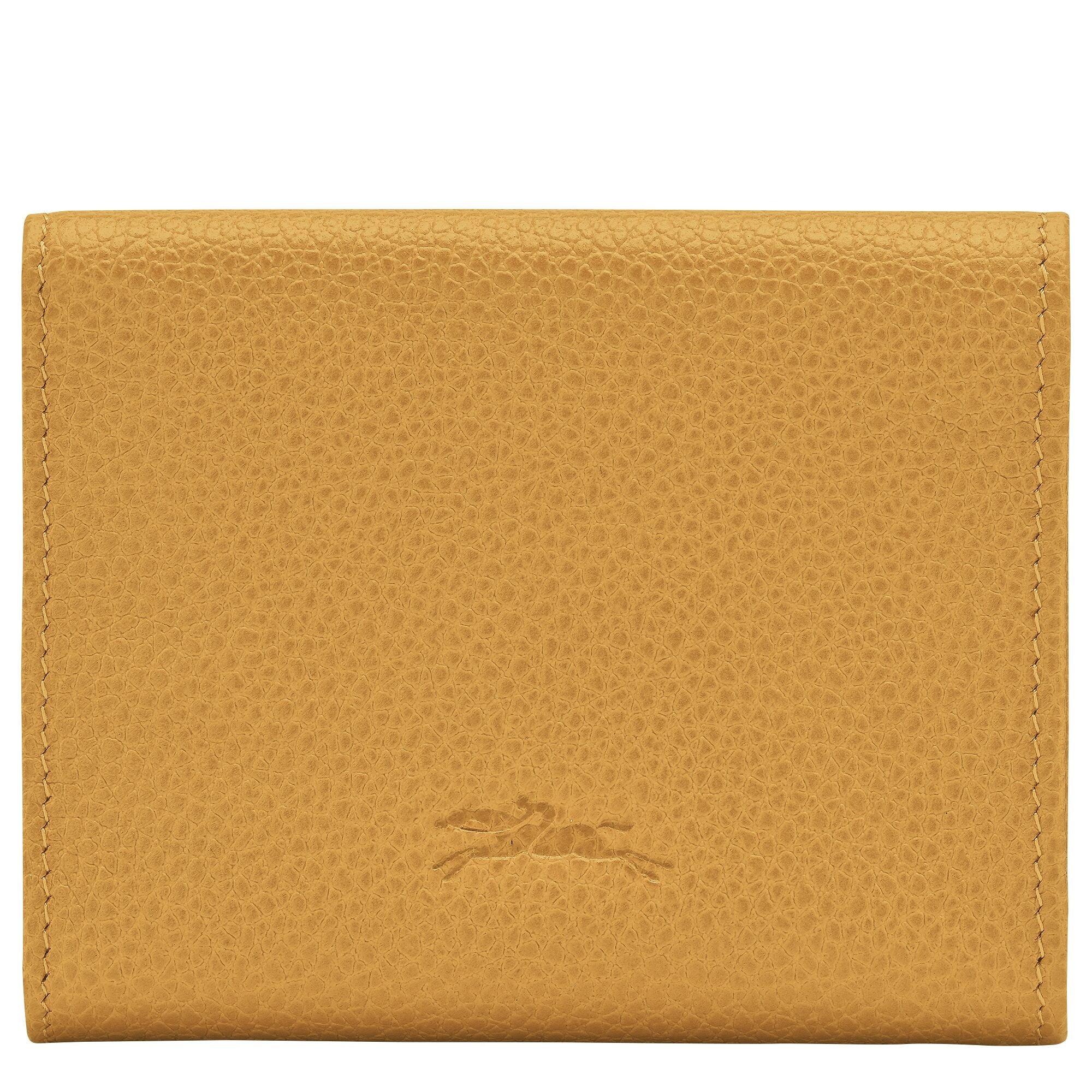 ארנק עור חום קלאסי עם טקסטורה מובלטת ממותג CHOZEN