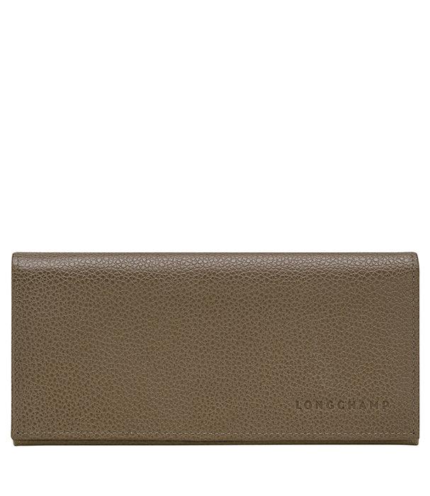 ארנק עור חום LONGCHAMP יוקרתי מבית קבוצת אלפא, עיצוב קלאסי ואיכותי, CHOZEN