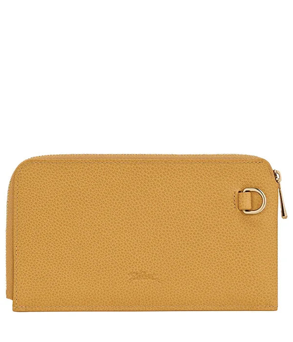 ארנק נשים צהוב דמוי עור עם רוכסן, עיצוב מינימליסטי של CHOZEN מבית קבוצת אלפא