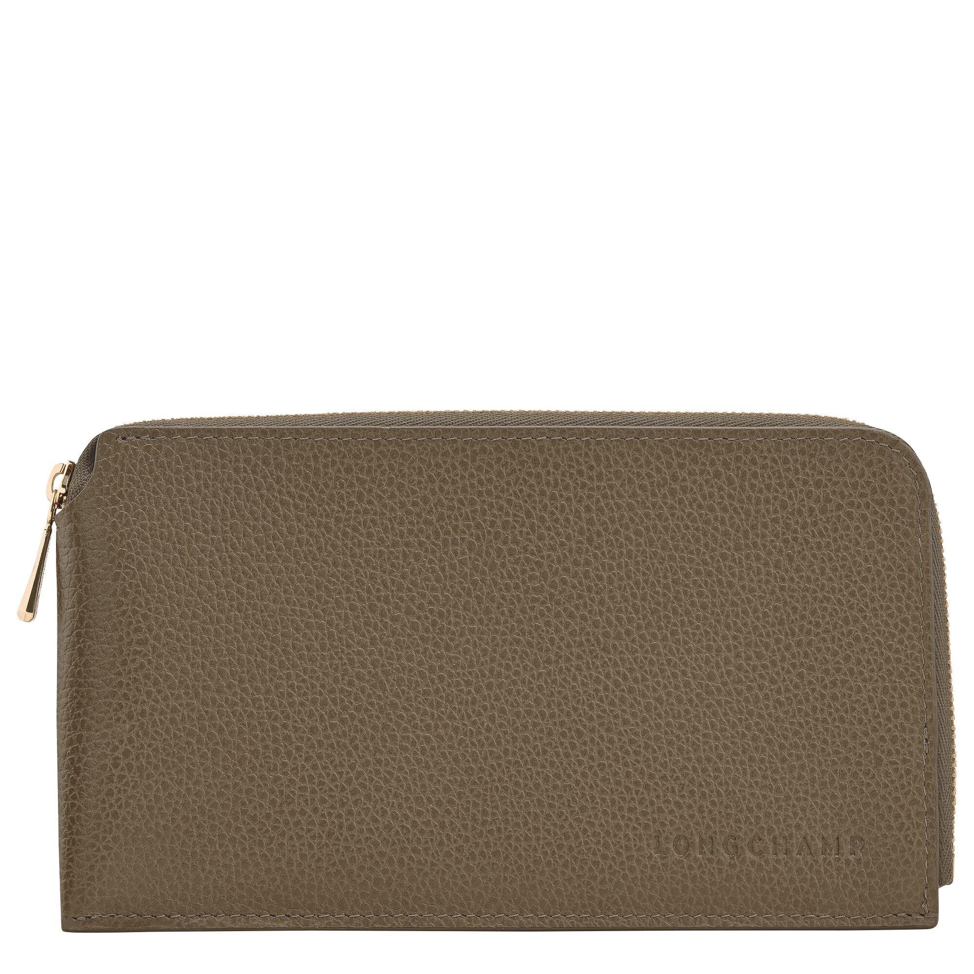 ארנק עור חום אלגנטי עם רוכסן, CHOZEN מותגים מובילים, עיצוב יוקרתי