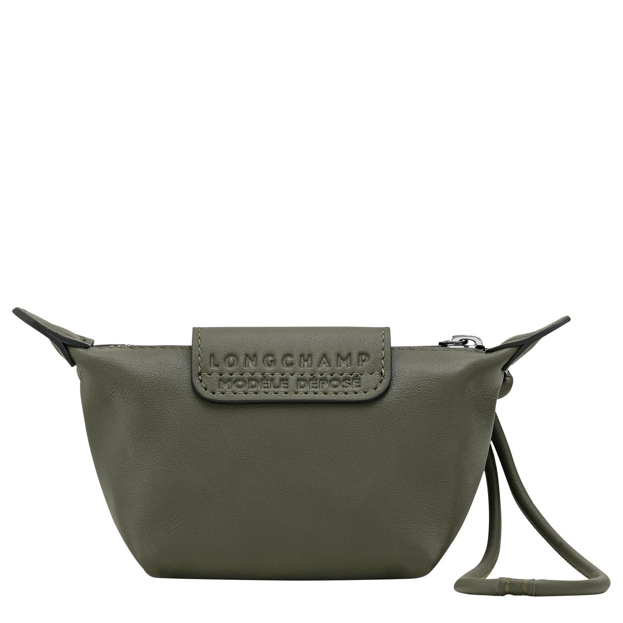 תיק עור ירוק קטן לנשים של LONGCHAMP, דגם מודלה דפוזה, בעיצוב יוקרתי, ביבוא קבוצת אלפא