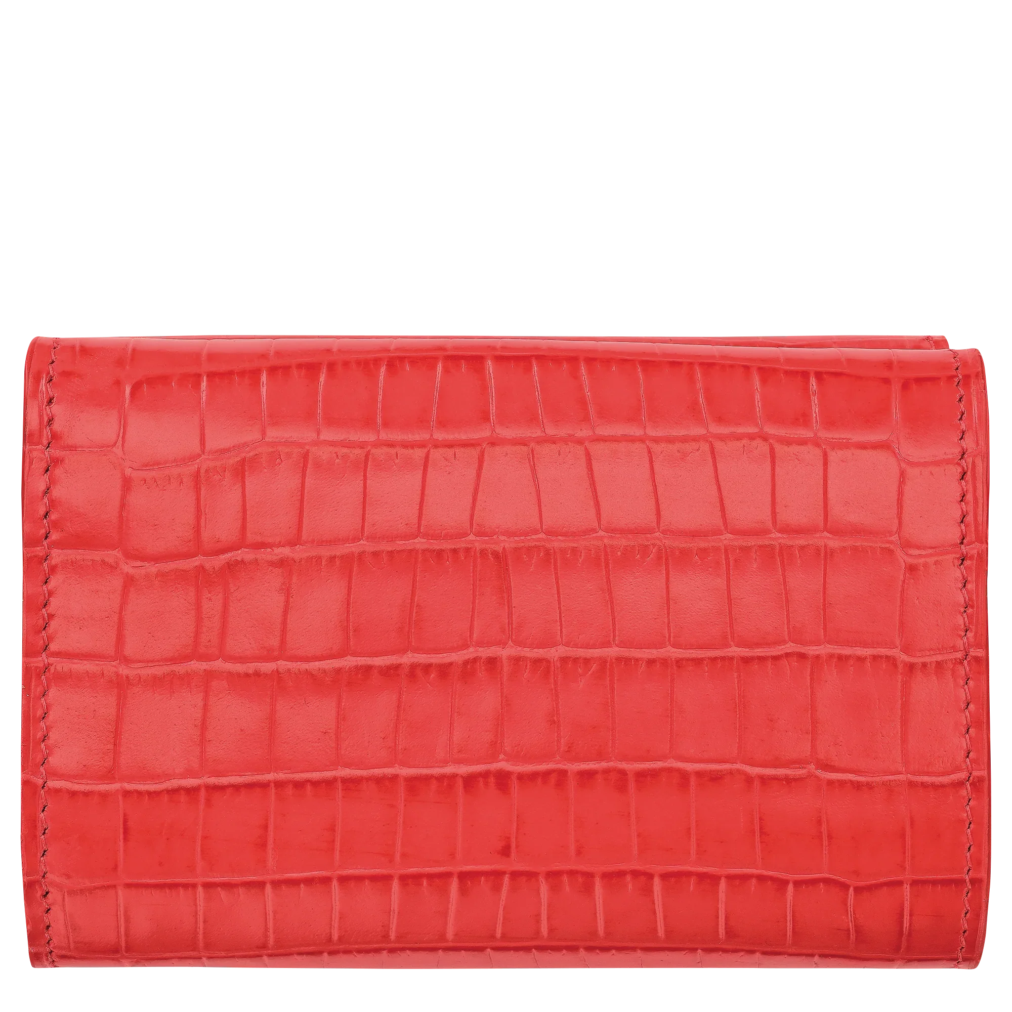 ארנק עור אדום דמוי קרוקודיל, מוצר יוקרתי מקבוצת אלפא, CHOZEN אופנה איכותית