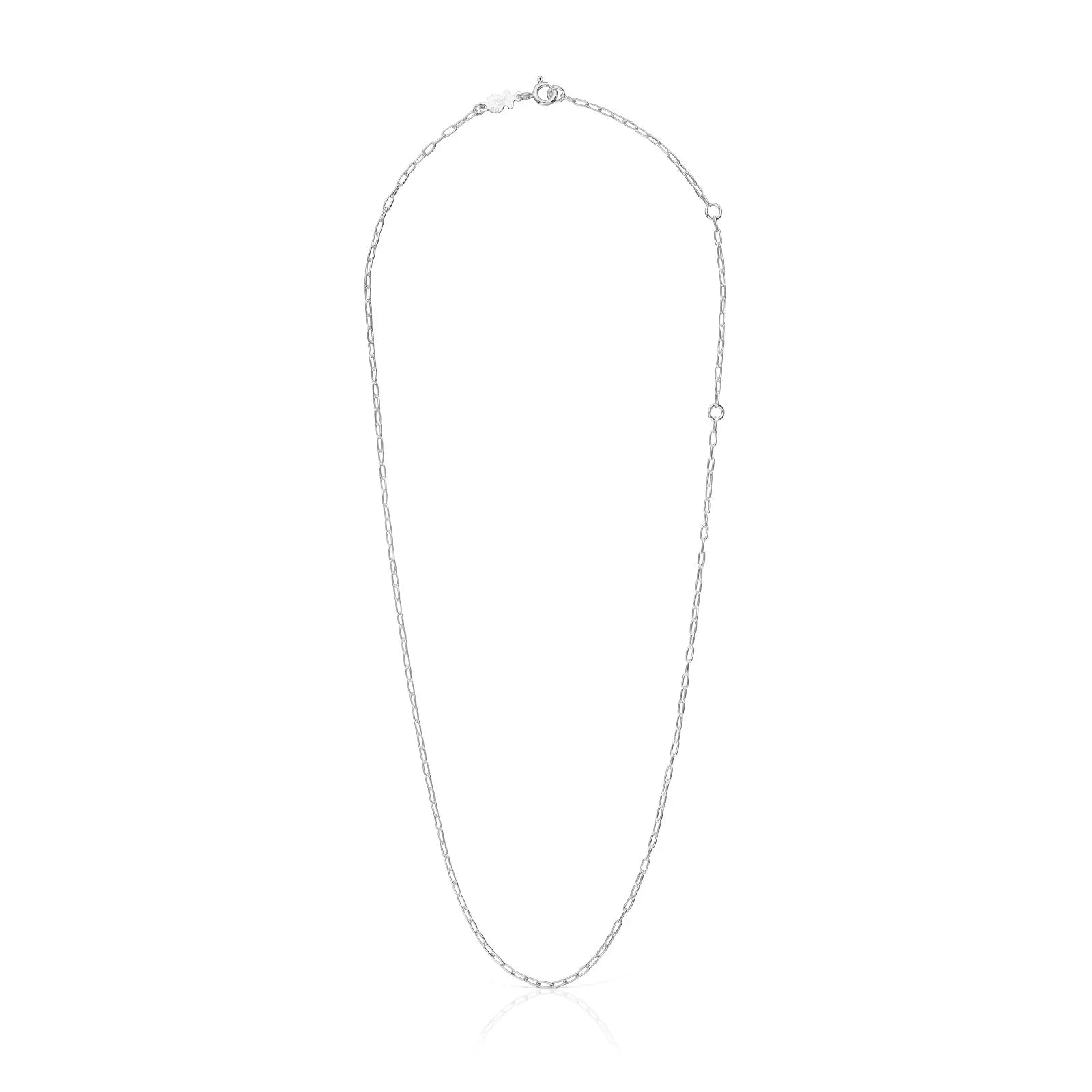 שרשרת כסף דקה בעיצוב פשוט ומודרני, תכשיט יוקרה של מותג CHOZEN