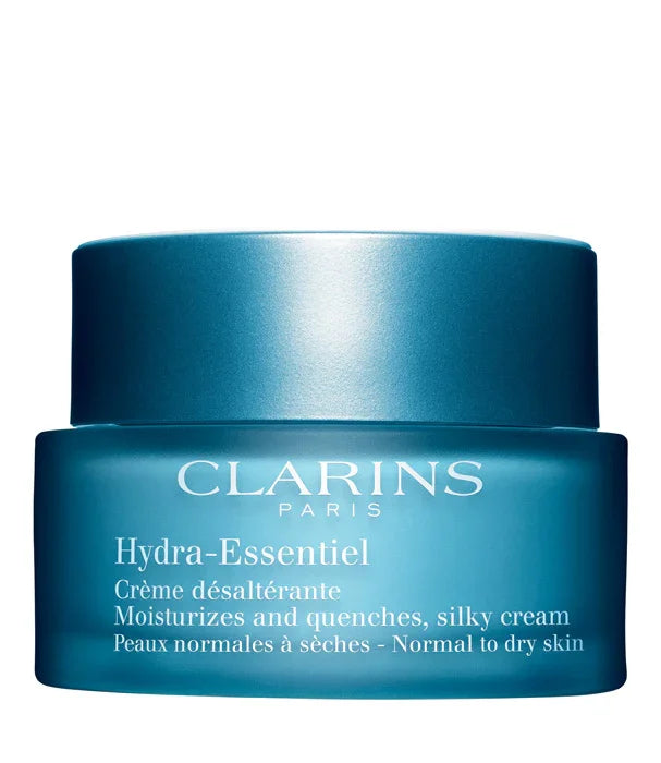 קרם לחות Clarins Hydra-Essentiel לעור רגיל עד יבש, מוצר טיפוח יוקרתי באתר CHOZEN