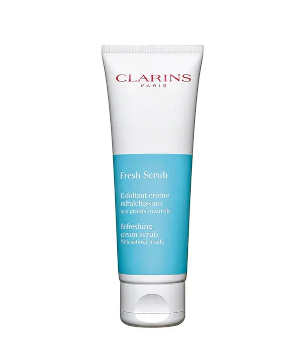 קרם פילינג לפנים קלרינס Clarins Fresh Scrub, מוצר טיפוח יוקרתי, קבוצת אלפא CHOZEN