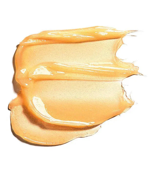 מריחה של קרם זהוב במרקם מבריק, מוצר טיפוח יוקרתי, CHOZEN, קבוצת אלפא