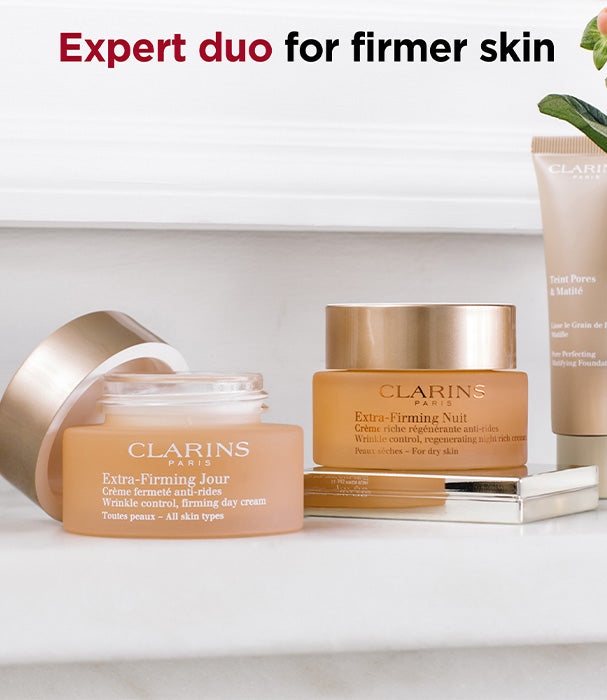 קלרינס אקסטרה פירמינג קרם לילה לעור יבש 50 מל - CHOZEN