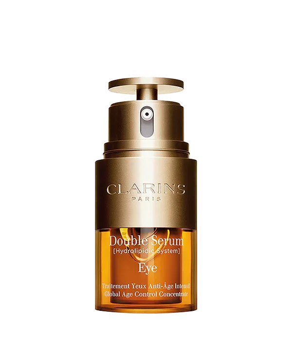 סרום עיניים קלרינס Double Serum Eye מוצר יוקרה של מותג מוביל ב-CHOZEN