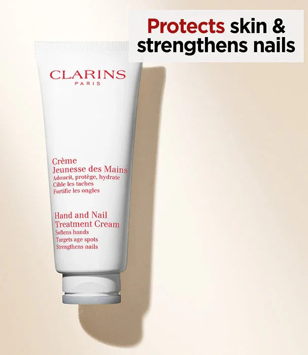 קרם ידיים וציפורניים קלרינס Clarins, מגן על העור ומחזק ציפורניים, מוצר יוקרה מבית CHOZEN