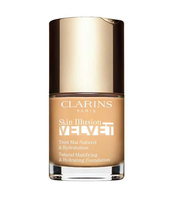 קלרינס SKIN ILLUSION VELVET מייק אפ נוזלי בגימור מאט