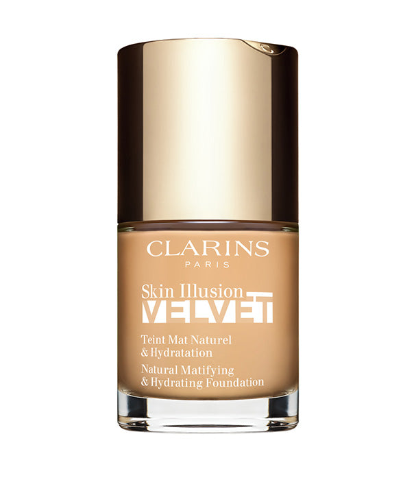 קלרינס SKIN ILLUSION VELVET מייק אפ נוזלי בגימור מאט