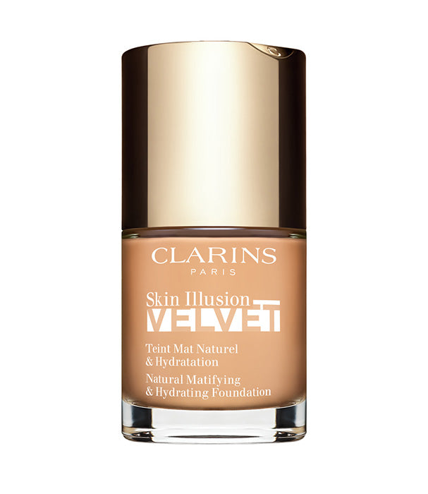 קלרינס SKIN ILLUSION VELVET מייק אפ נוזלי בגימור מאט