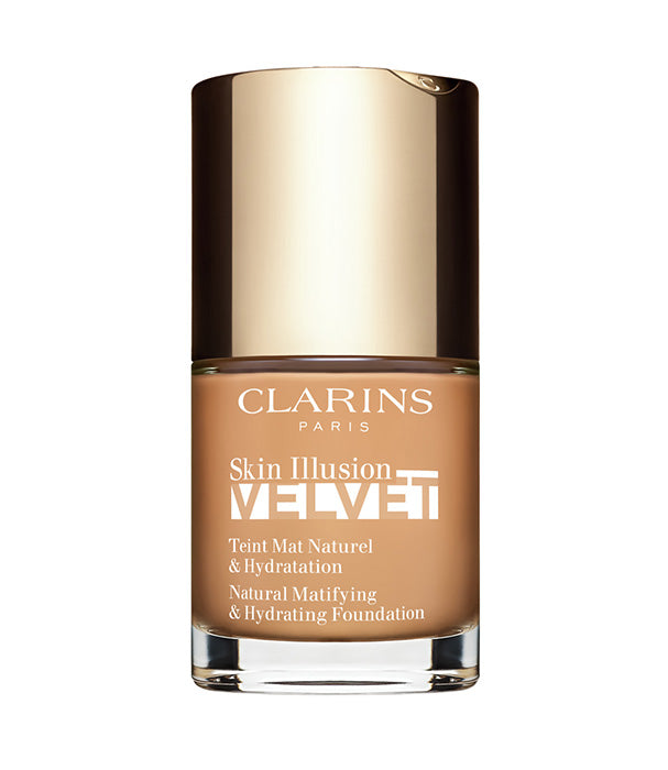 קלרינס SKIN ILLUSION VELVET מייק אפ נוזלי בגימור מאט
