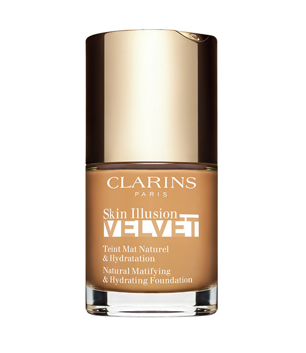 קלרינס SKIN ILLUSION VELVET מייק אפ נוזלי בגימור מאט