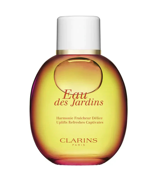 בקבוק בושם Clarins Eau des Jardins צבעוני, מוצר טיפוח יוקרתי באתר CHOZEN