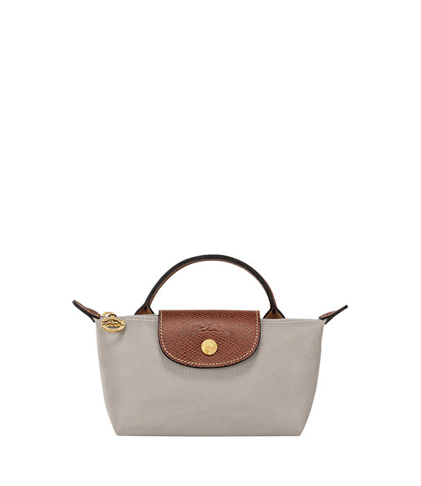 לונגשאמפ פאוץ' Le Pliage Original אפור בהיר