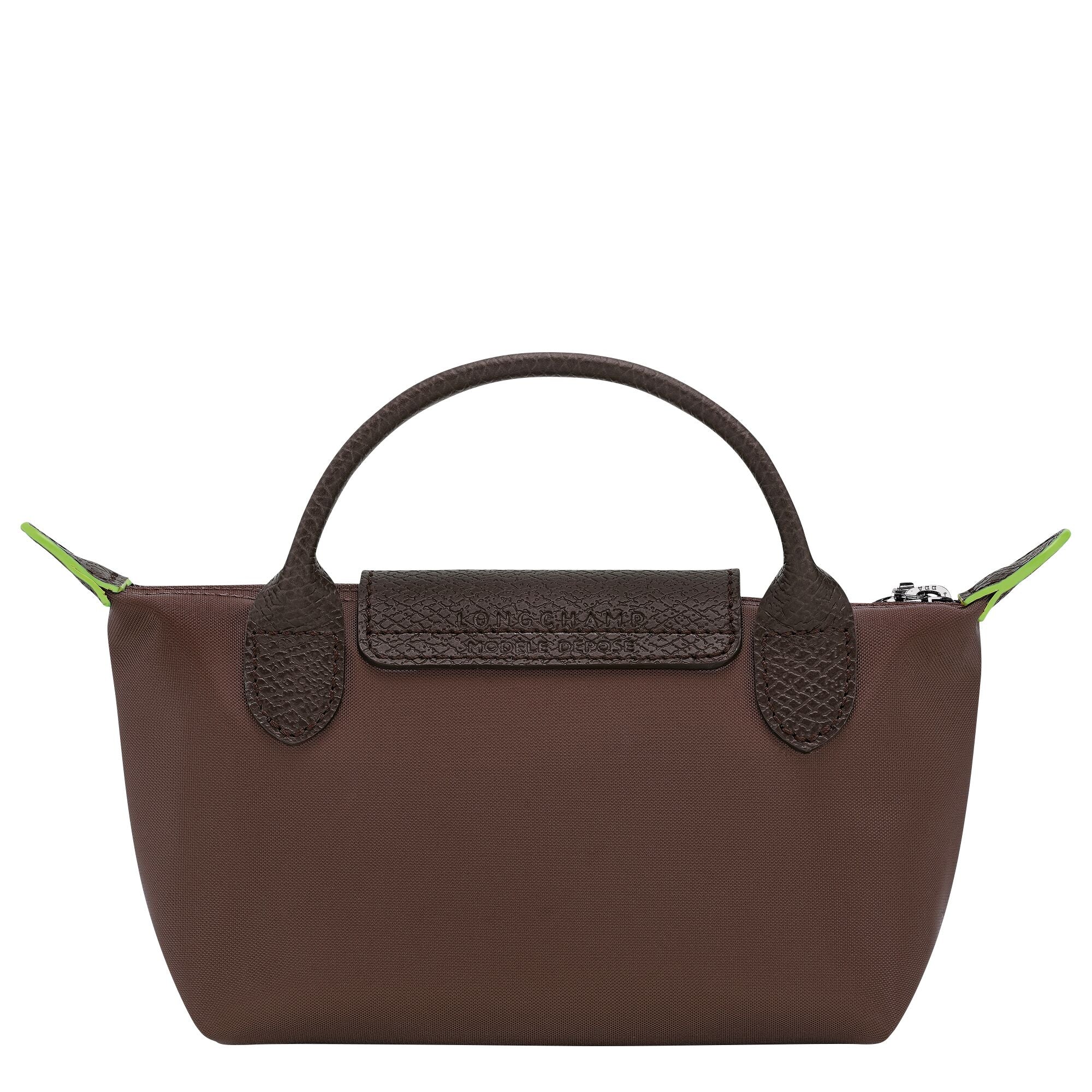 לונגשאמפ פאוץ' Le Pliage Green מוקה
