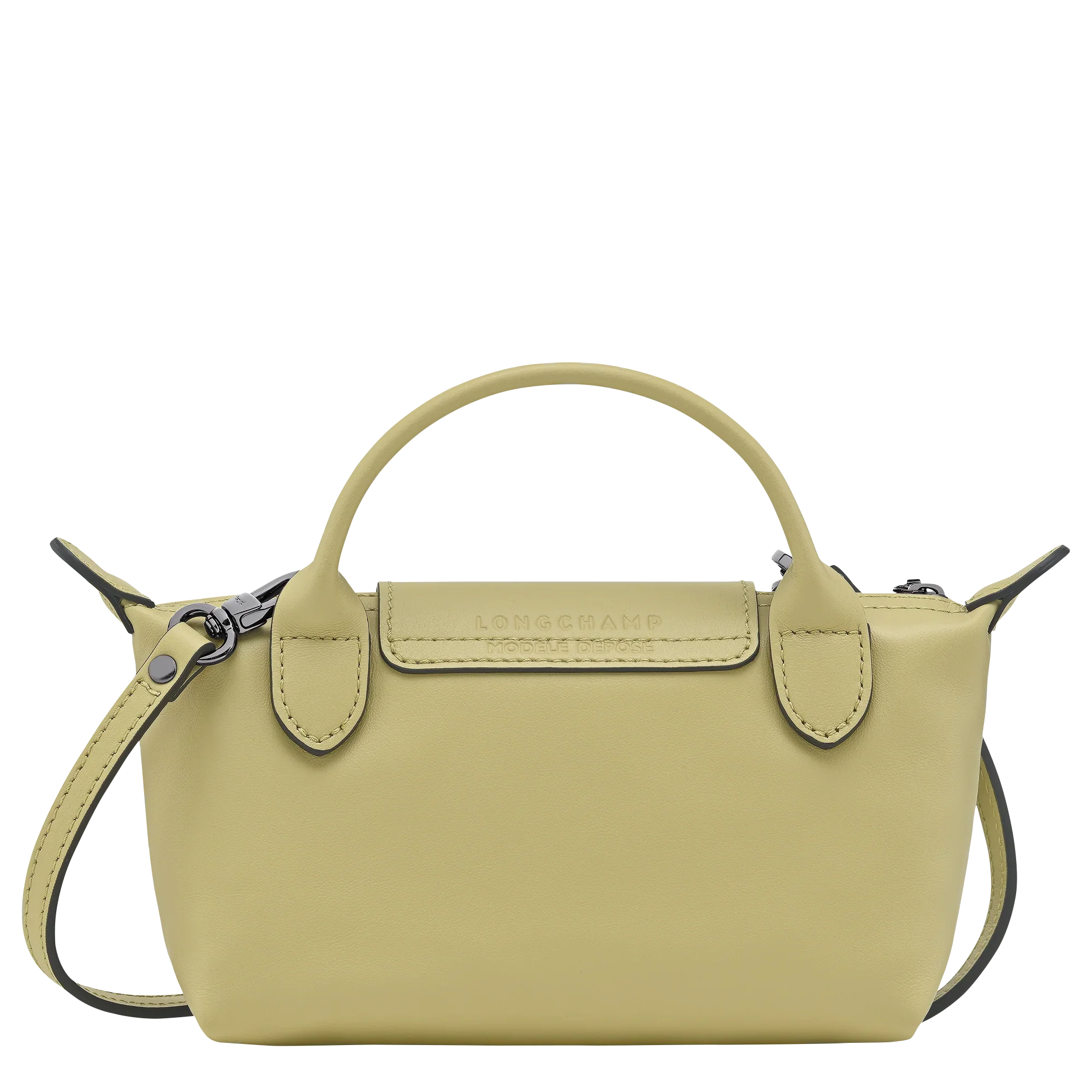 תיק יד לנשים בצבע צהוב בהיר מבית LONGCHAMP, ייבוא רשמי CHOZEN קבוצת אלפא